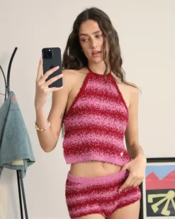 Nude Project Giovanni Top Pink Discount