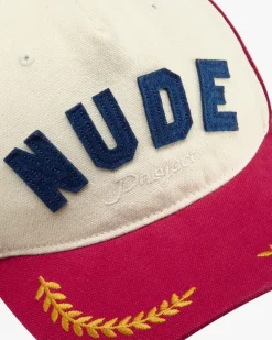 Nude Project Gorra Classic Varsity Burdeos Outlet