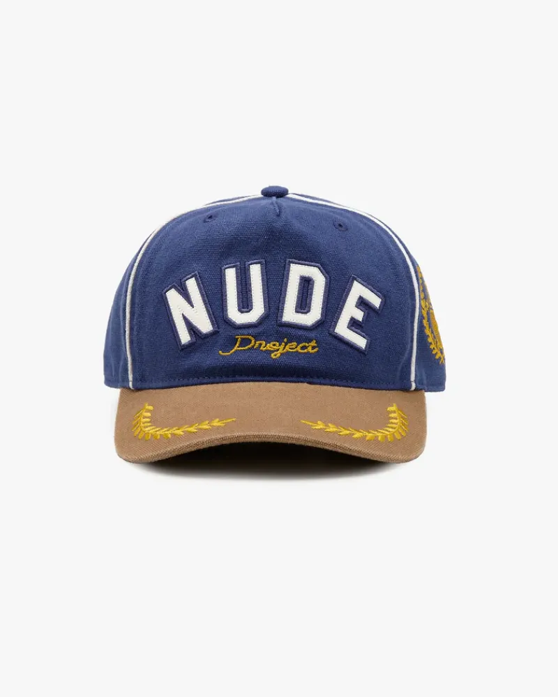 Nude Project Gorra Classic Varsity Marrón