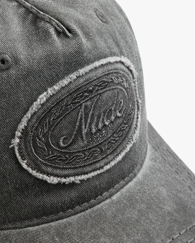 Nude Project Gorra Laurel Denim Negra Discount
