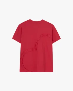 Nude Project Heart Slim Tee Red Online