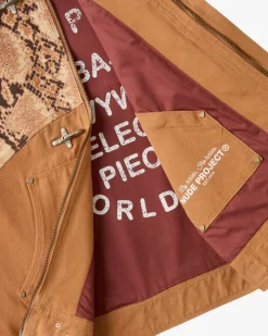 Nude Project Heavy Canvas Trucker Jacket Animalie Outlet