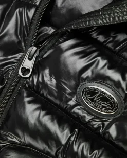 Nude Project Iconic Puffer Jacket Black Clearance