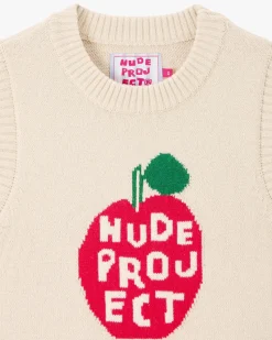 Nude Project Jersey Apple Crew Vest Azul Outlet
