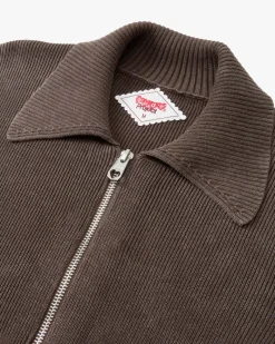 Nude Project Jersey Con Cremallera First Class Marrón Discount