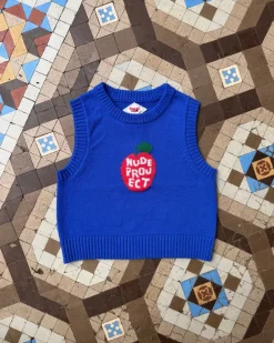 Nude Project Jersey Cutie Apple Vest Azul