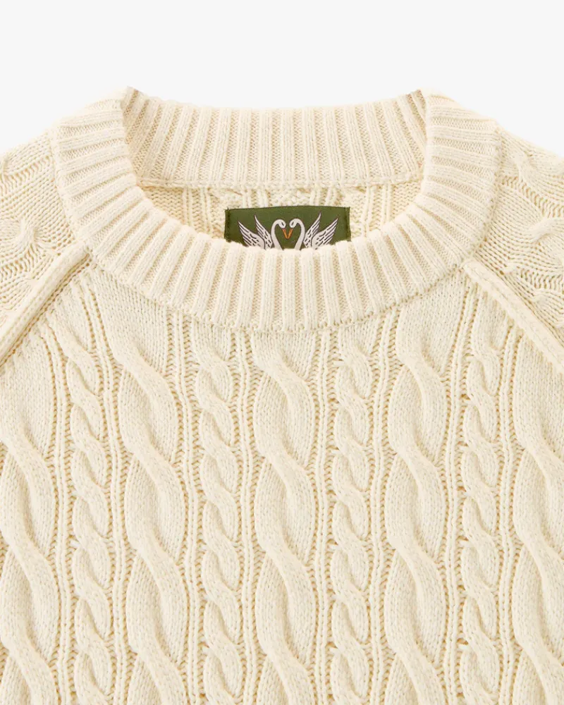 Nude Project Jersey La Nonna Blanco Crema New