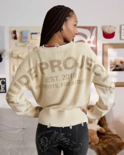 Nude Project Jersey Perfect Crop Blanco Online