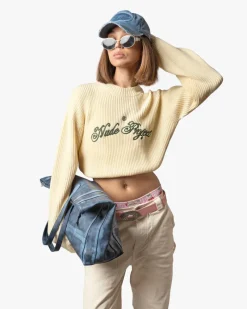 Nude Project Jersey Script Blanco Hot