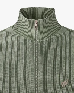 Nude Project Jersey Shady Con Cremallera Verde Sale
