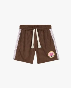 Nude Project Lace Football Short Brown Clearance