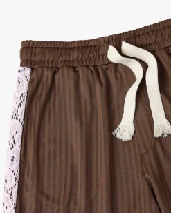 Nude Project Lace Football Short Brown Clearance