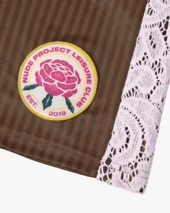 Nude Project Lace Football Short Brown Clearance