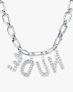 Nude Project Letter Chain Silver Discount