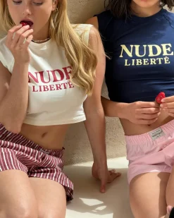 Nude Project Liberté Top Navy