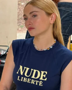 Nude Project Liberté Top Navy