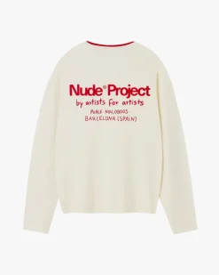 Nude Project Liqueza Knit Marshmallow New