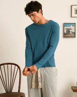 Nude Project Liquid Longsleeve Tee Windward Blue Discount