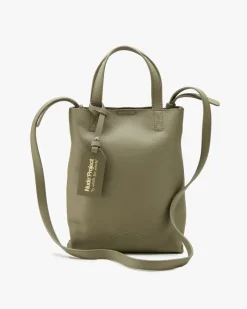 Nude Project Minimal Leather Bag Olive Sale