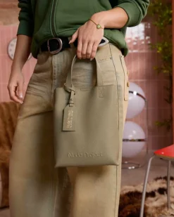 Nude Project Minimal Leather Bag Olive Sale