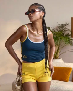 Nude Project Mojito Tank Top Navy Best