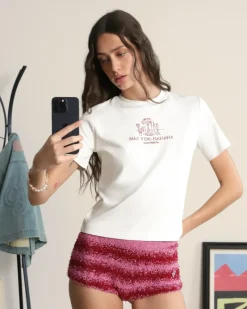 Nude Project Más Vino Tee Cru Online