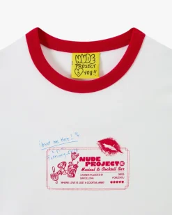 Nude Project Napkin Tee White Clearance