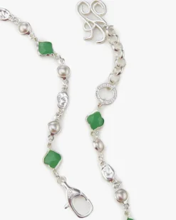 Nude Project Orilla Silver Necklace New