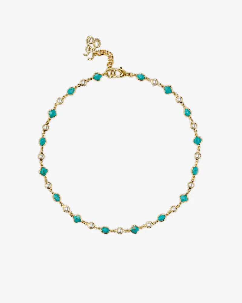 Nude Project Palmas Necklace Blue