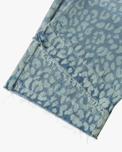 Nude Project Pantalón Baggy Animal Print Old Denim Discount
