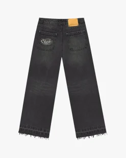 Nude Project Pantalón Baggy Negro Old Sale