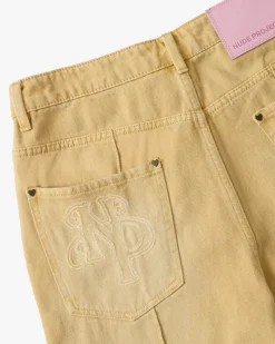 Nude Project Pantalón Bootcut Amarillo Discount