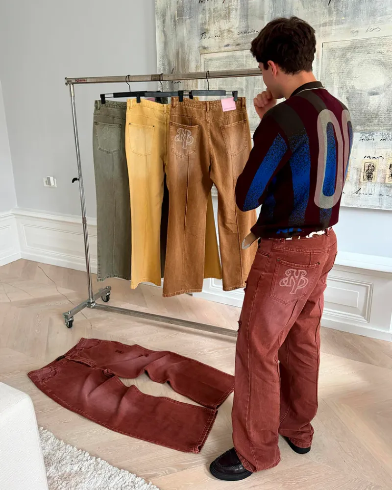 Nude Project Pantalón Bootcut Amarillo Discount
