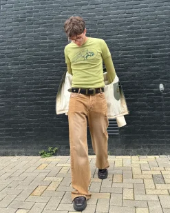 Nude Project Pantalón Bootcut Marrón Sale