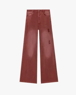 Nude Project Pantalón Bootcut Rojo Online