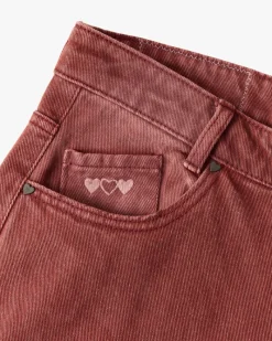 Nude Project Pantalón Bootcut Rojo Online