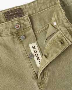 Nude Project Pantalón Bootcut Verde Discount