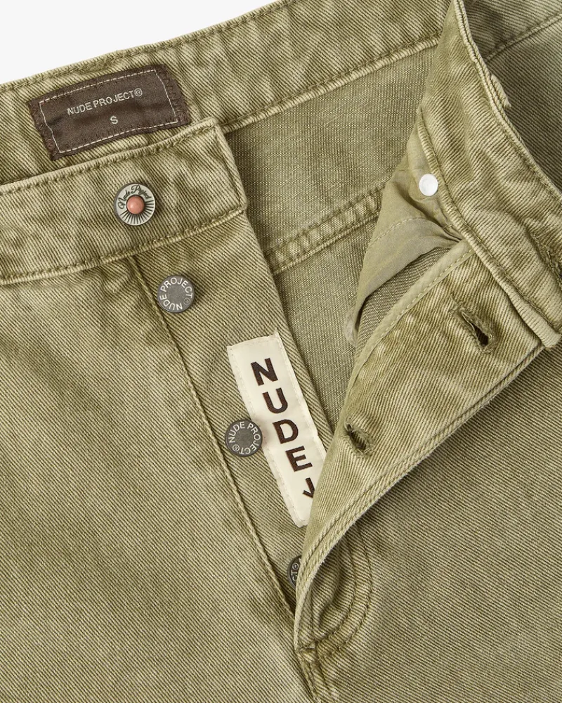 Nude Project Pantalón Bootcut Verde Discount