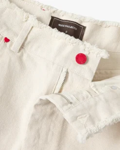 Nude Project Pantalón Corto Apple Crew Denim Raw Hot