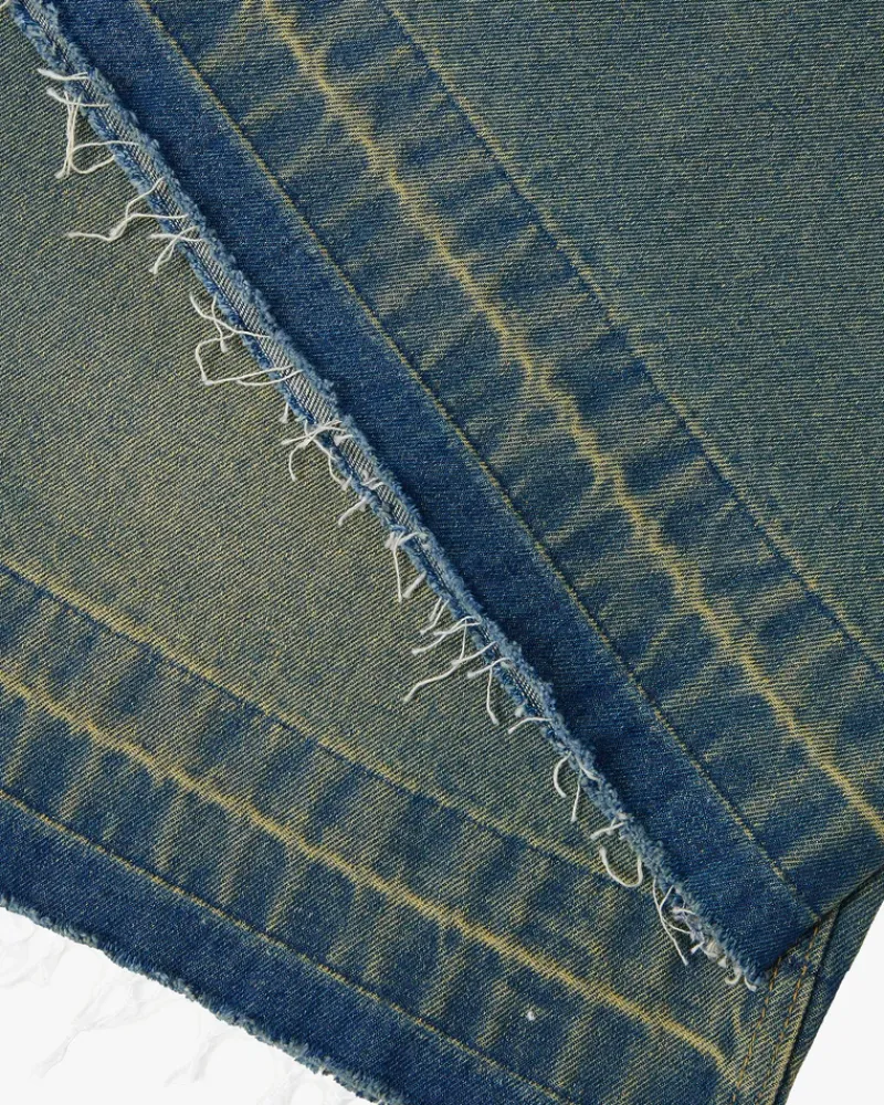 Nude Project Pantalón Corto Baggy Indigo Old Denim Hot