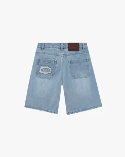 Nude Project Pantalón Corto Basic Denim Azul Hot