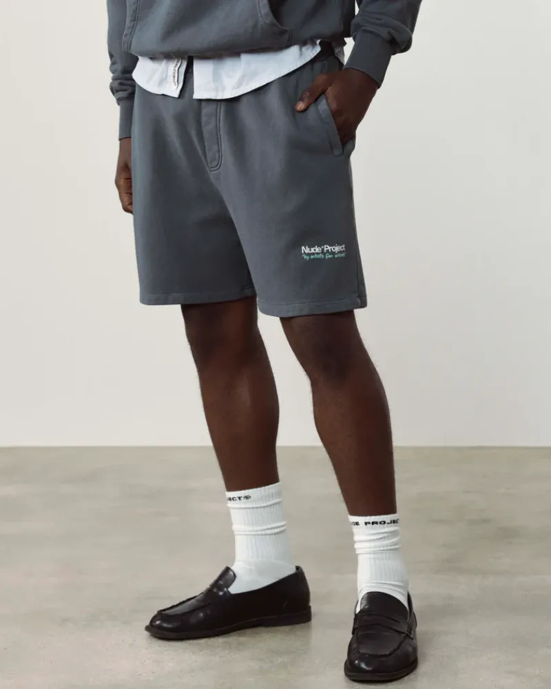 Nude Project Pantalón Corto Cult Kid Gris Oscuro Clearance