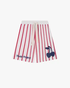 Nude Project Pantalón Corto Stripes Mesh Best