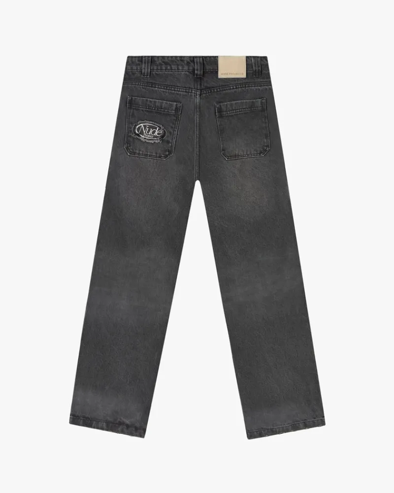 Nude Project Pantalón Vaquero Básico Negro Discount