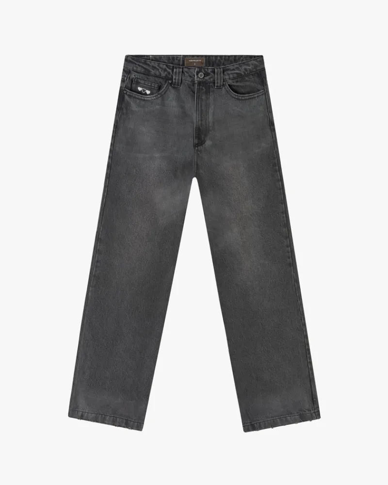 Nude Project Pantalón Vaquero Básico Negro Discount