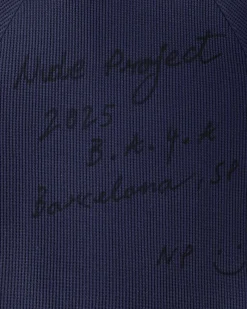 Nude Project Polo Global Soon Waffle Azul Marino Best