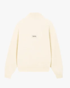 Nude Project Quarter Zip Origins Blanco Crema