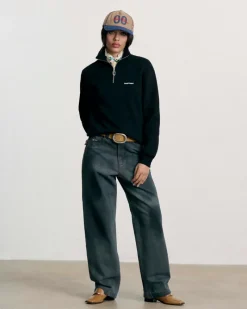 Nude Project Quarter Zip Origins Negro Discount