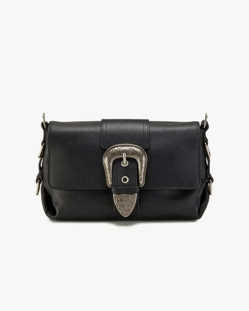Nude Project Rodeo Leather Bag Black Sale