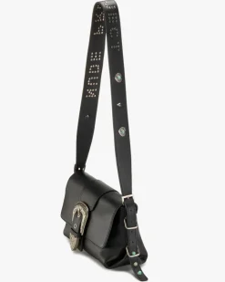 Nude Project Rodeo Leather Bag Black Sale